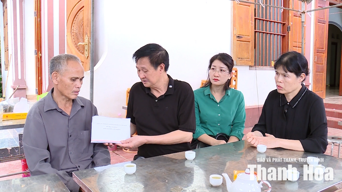 Dabaco Việt Nam hỗ trợ nạn nhân vụ tai nạn lao động tại Thanh Hóa