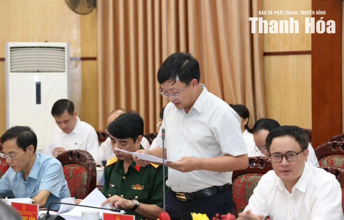 Chủ tịch UBND tỉnh Tô Anh Dũng chủ trì phiên họp thường kỳ tháng 7/2026