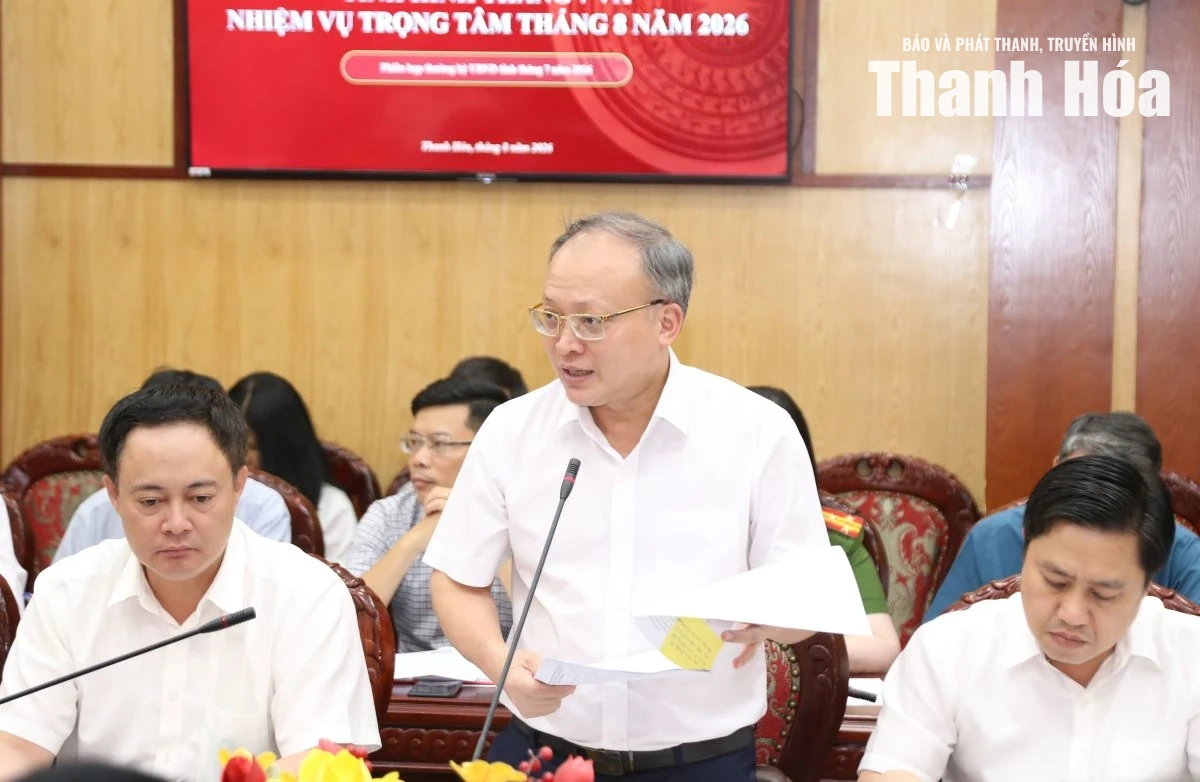 Chủ tịch UBND tỉnh Tô Anh Dũng chủ trì phiên họp thường kỳ tháng 7/2026