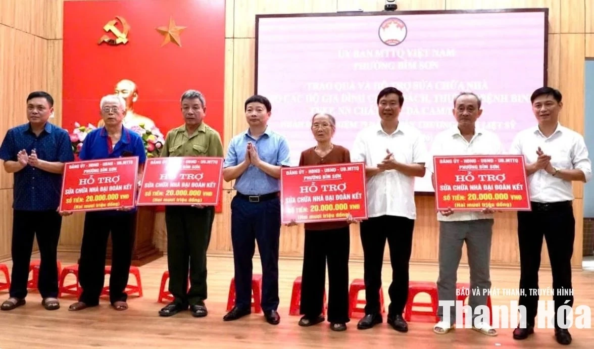 Phường Bỉm Sơn tri ân người có công với cách mạng