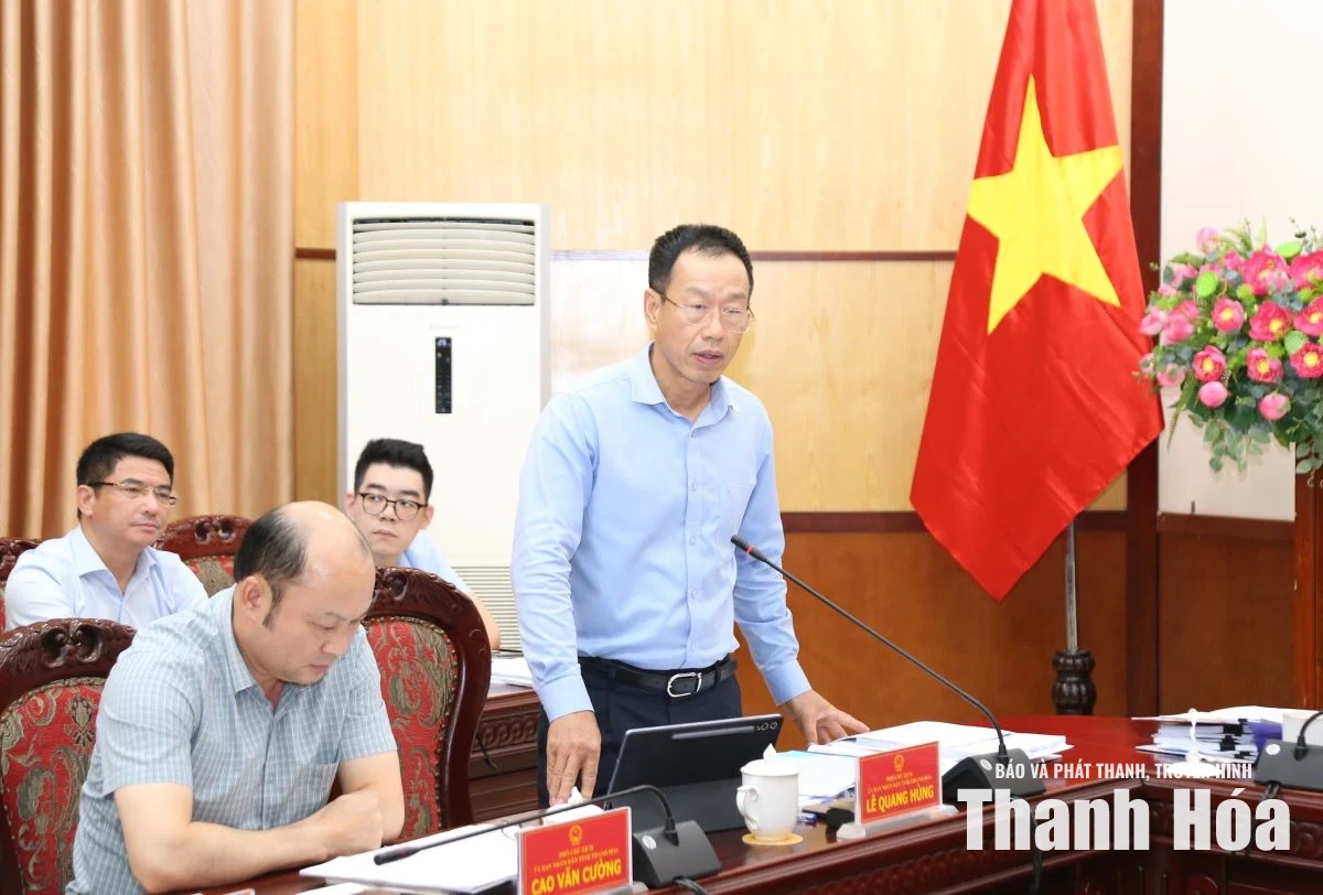 Chủ tịch UBND tỉnh Tô Anh Dũng chủ trì phiên họp thường kỳ tháng 7/2026