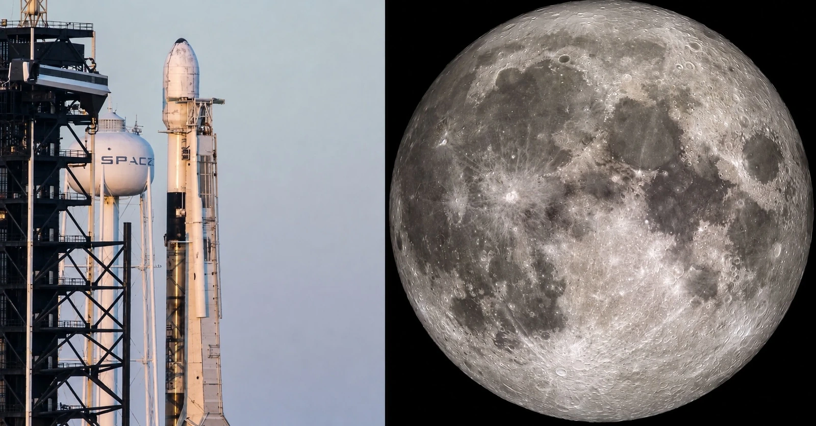 Tên lửa mất kiểm soát của SpaceX sắp lao vào Mặt trăng