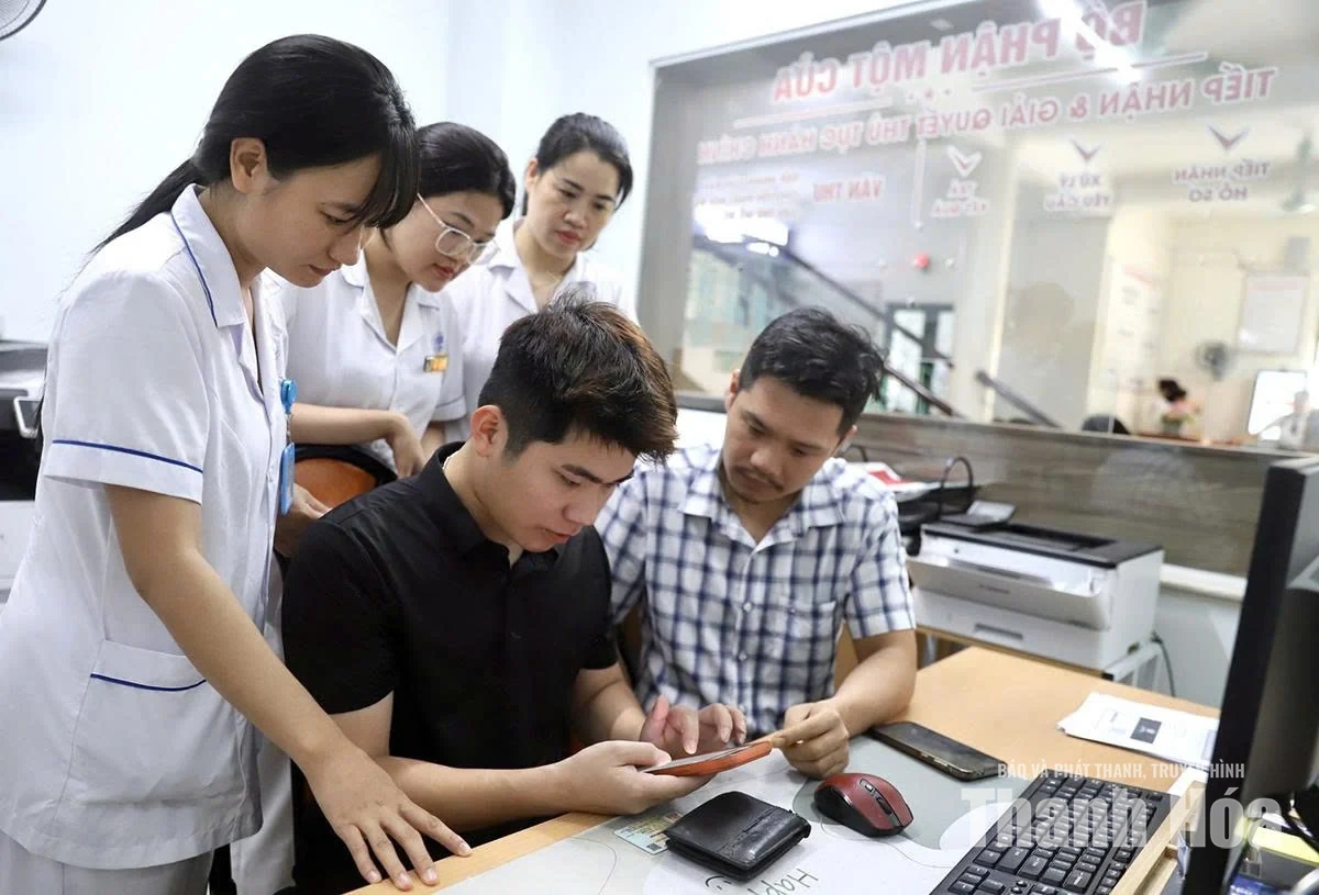 Mô hình liên thông 3 thủ tục hành chính thuận lợi cho người dân, thúc đẩy chuyển đổi số y tế