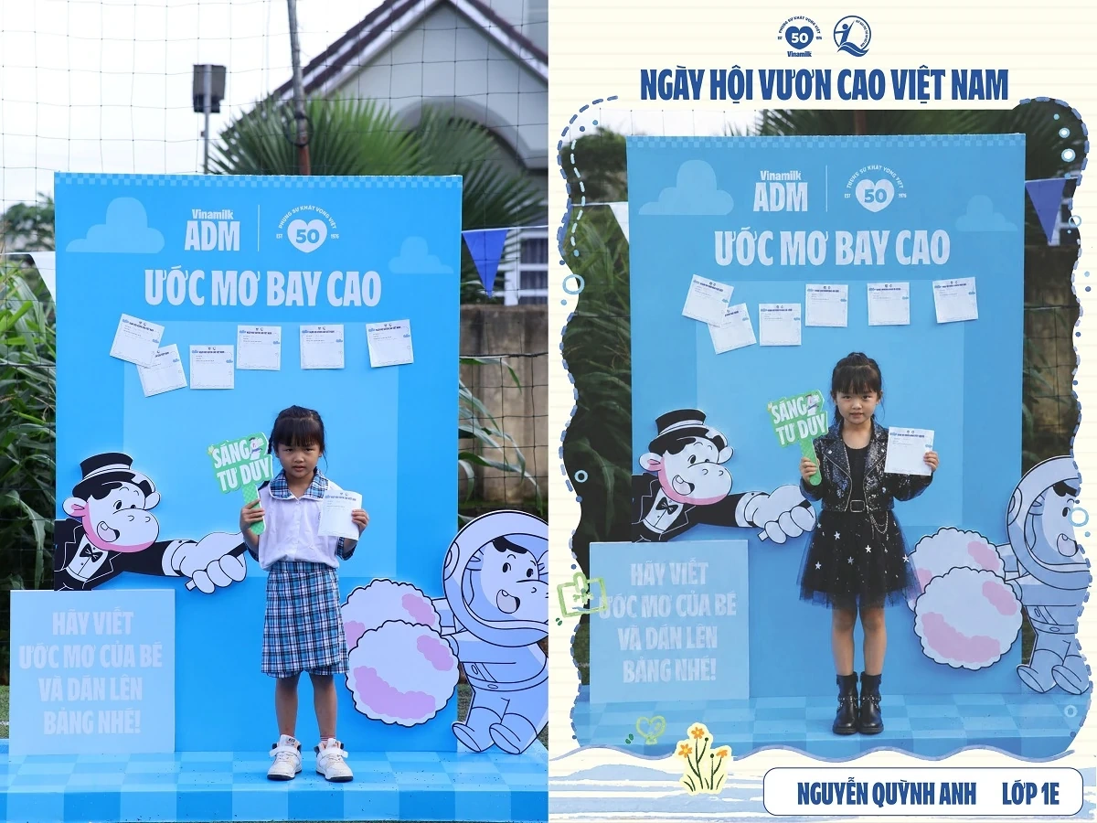 Vinamilk cùng Quỹ sữa Vươn cao Việt Nam lan tỏa cơ hội và niềm tin cho trẻ em Lâm Đồng