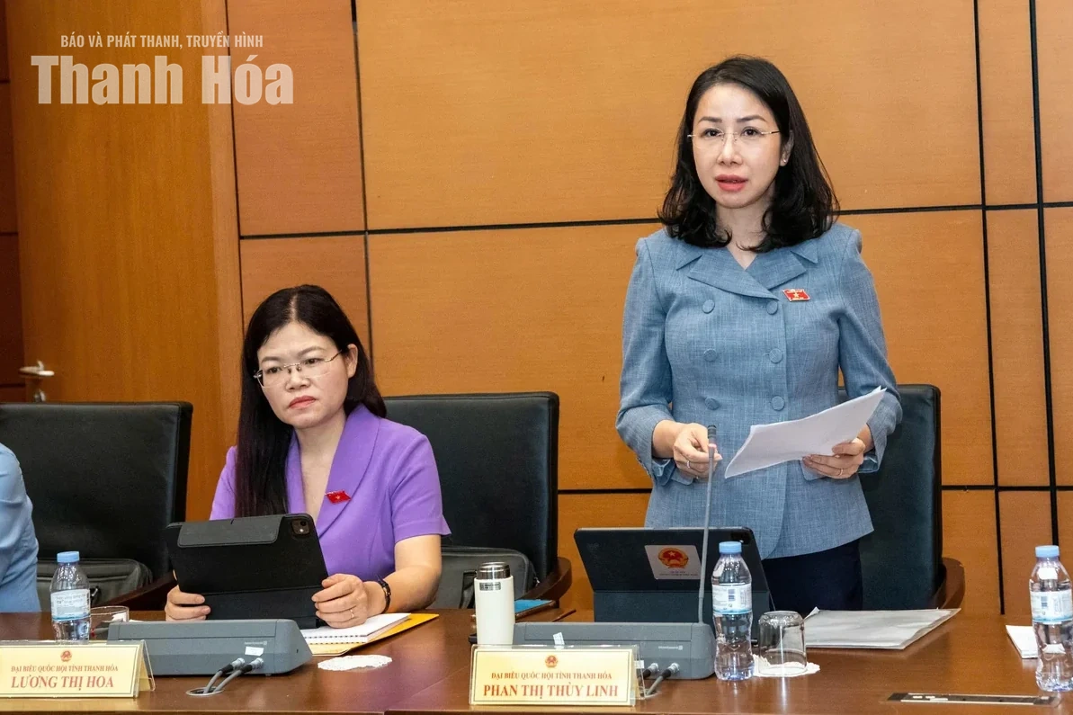Đại biểu Đoàn ĐBQH tỉnh Thanh Hóa góp ý hoàn thiện quy định về công tác tư pháp và bảo tồn di tích