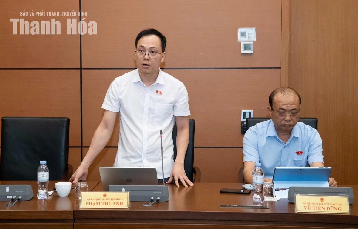 Đại biểu Đoàn ĐBQH tỉnh Thanh Hóa góp ý hoàn thiện quy định về công tác tư pháp và bảo tồn di tích
