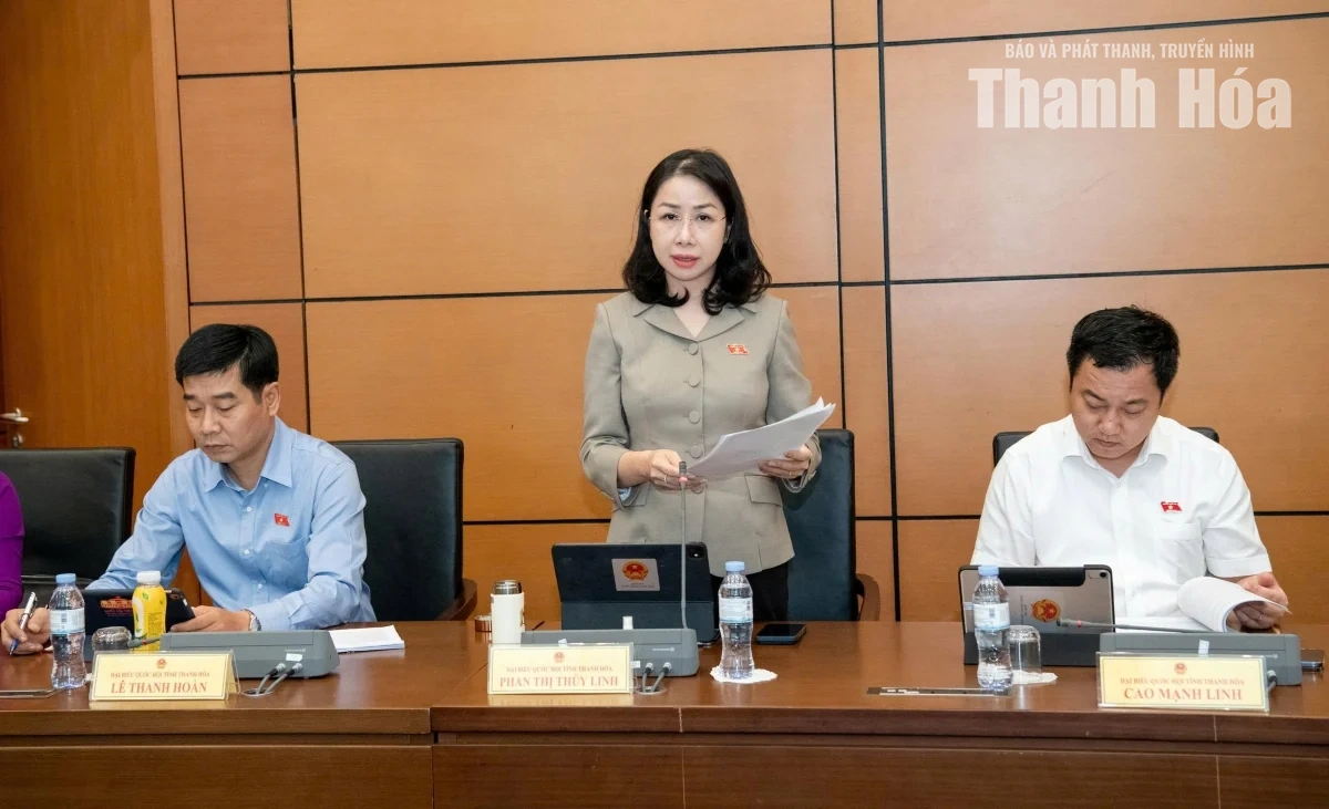 Đoàn ĐBQH tỉnh Thanh Hóa góp ý nhiều nội dung quan trọng vào các dự án luật