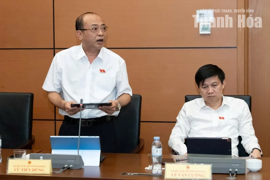 Đoàn ĐBQH tỉnh Thanh Hóa góp ý nhiều nội dung quan trọng vào các dự án luật