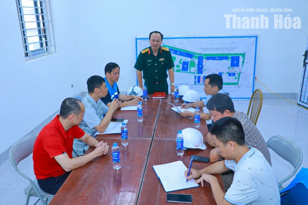 Chạy đua với thời gian hoàn thiện Trường Phổ thông nội trú liên cấp Tiểu học và THCS Bát Mọt