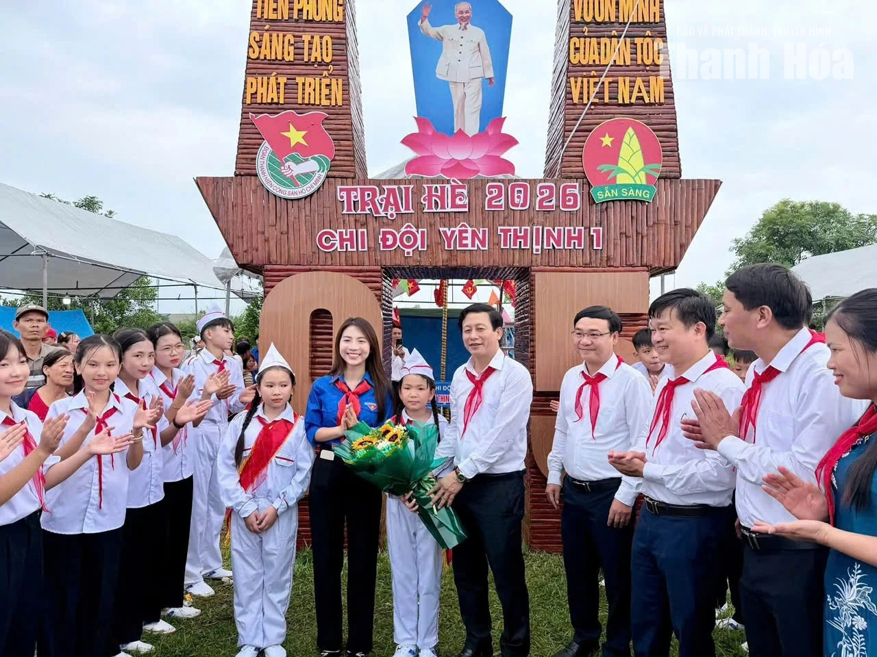 Sôi nổi hội trại hè tại các xã Yên Trường, Yên Ninh, Yên Phú