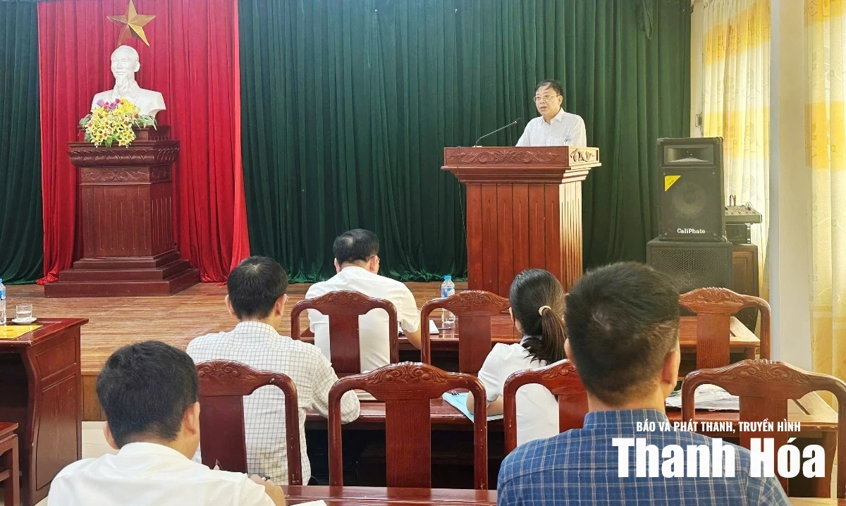 Ban Chỉ huy Phòng thủ dân sự tỉnh kiểm tra công tác phòng, chống thiên tai tại 8 xã