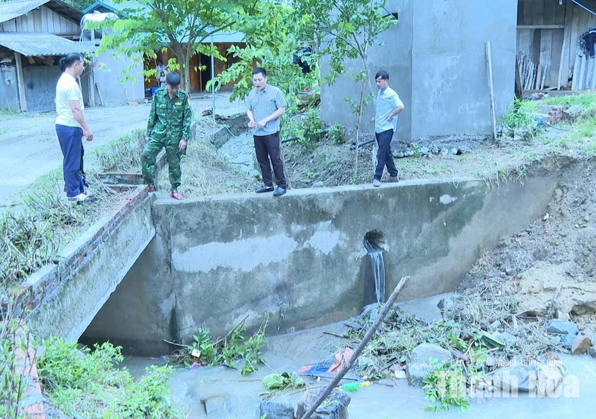 Xã biên giới Quang Chiểu chủ động phòng, chống thiên tai