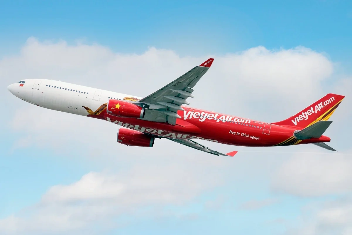 Vietjet cung cấp hơn 4.400 chuyến bay phục vụ cao điểm lễ 2/9