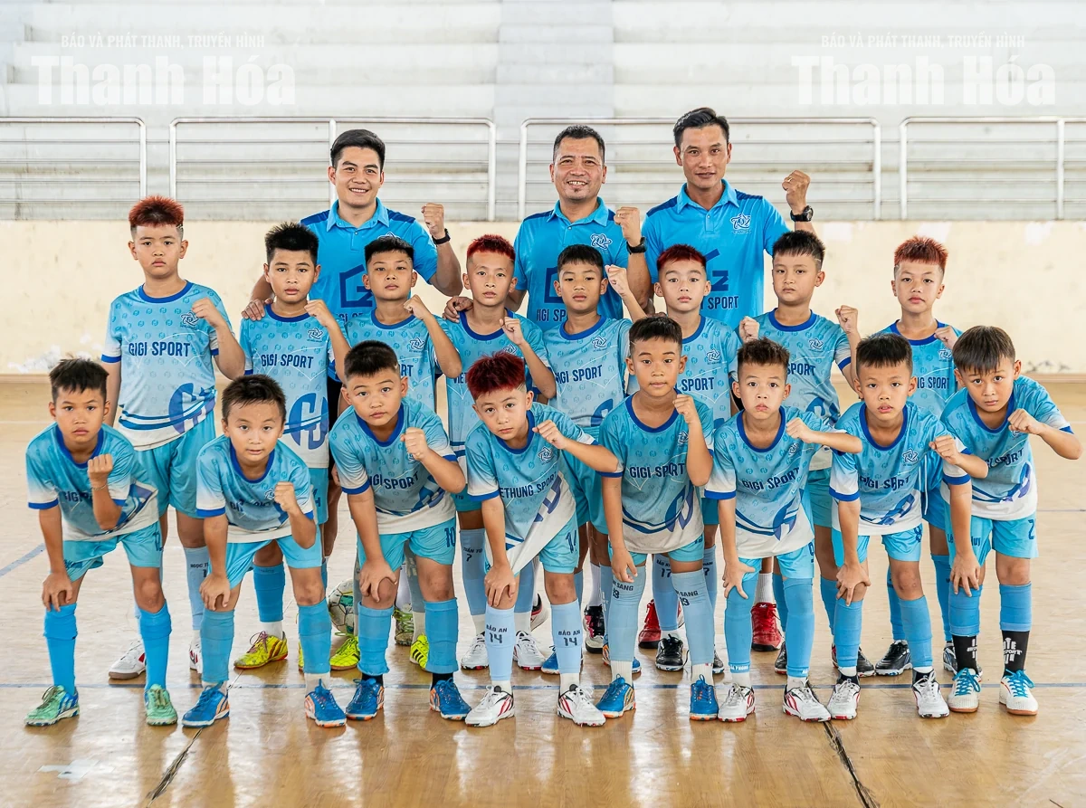 U9 Việt Hùng Thanh Hóa vào bảng đấu nhiều thử thách tại Giải U9 toàn quốc 2026