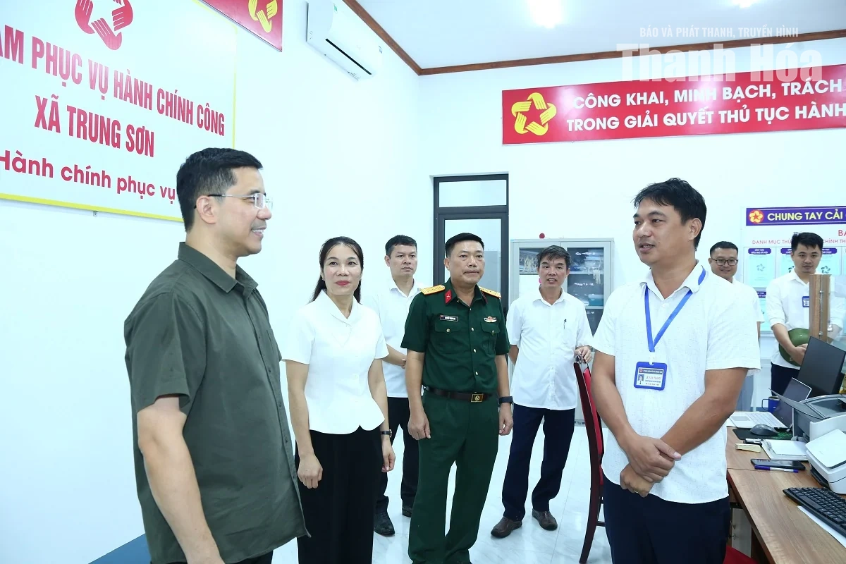 Tháo gỡ các “điểm nghẽn”, tạo động lực để xã Trung Sơn phát triển
