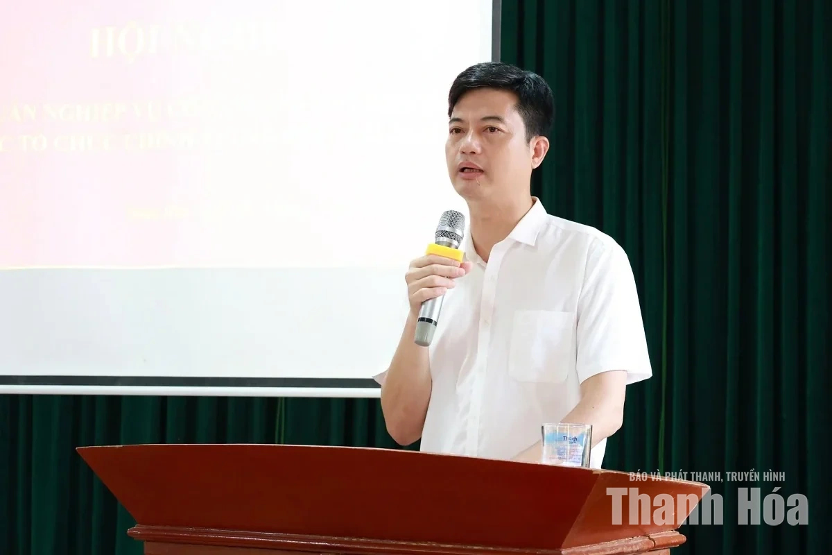 Xã Thiệu Hóa tập huấn nghiệp vụ công tác Đảng, MTTQ và các tổ chức chính trị - xã hội