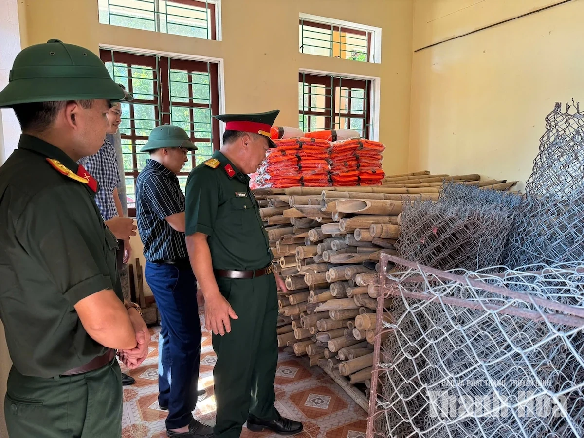 Sẵn sàng phương án đảm bảo an toàn các tuyến đê trong mùa mưa lũ