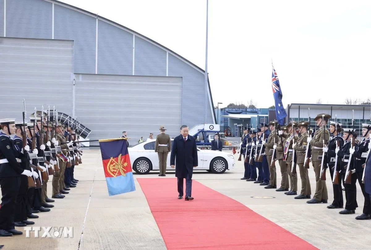 Tổng Bí thư, Chủ tịch nước Tô Lâm kết thúc chuyến thăm Australia, lên đường thăm New Zealand