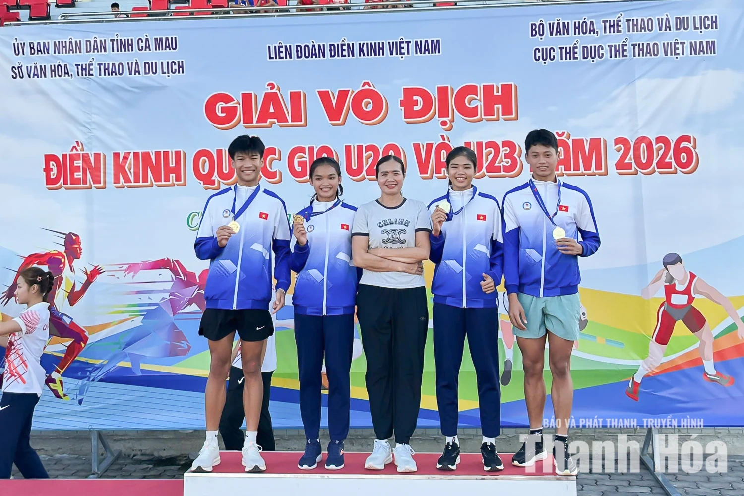 Điền kinh Thanh Hóa thi đấu ấn tượng tại Giải vô địch Điền kinh quốc gia U20 & U23 năm 2026