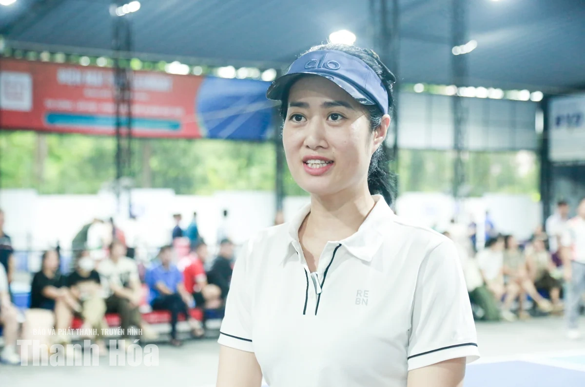 Sôi nổi Giải Pickleball Báo Phụ nữ Việt Nam mở rộng tại Thanh Hóa