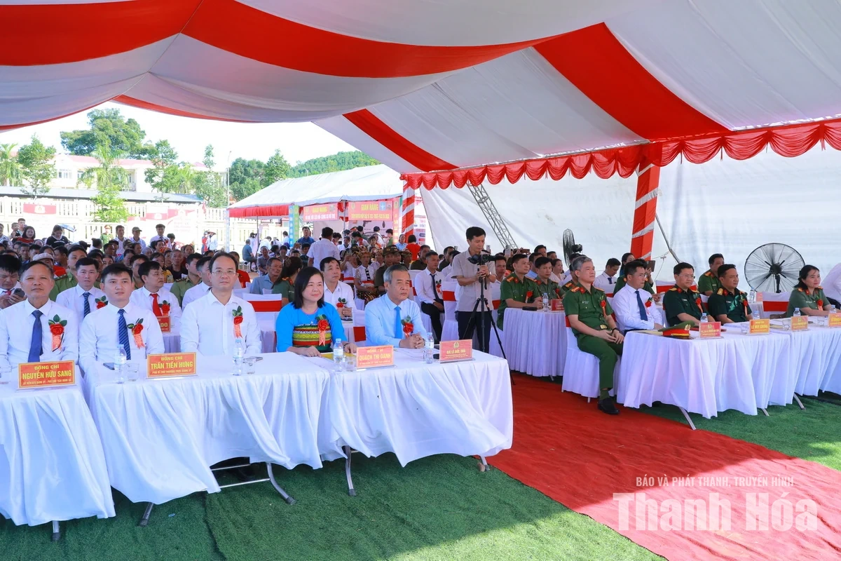 Bí thư Tỉnh ủy Lê Đức Thái dự Ngày hội Toàn dân bảo vệ an ninh Tổ quốc tại xã Xuân Thái