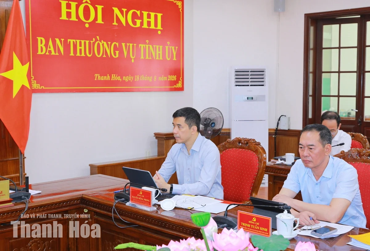 Thanh Hóa đưa việc thực hiện các nghị quyết chiến lược của Bộ Chính trị lên hệ thống IOC