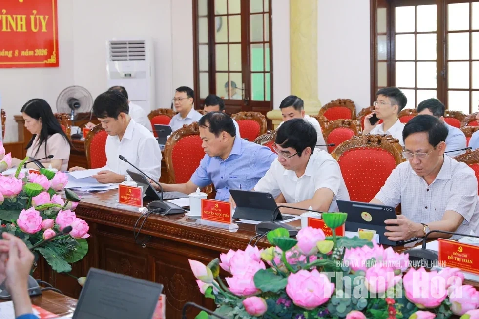 Thanh Hóa đưa việc thực hiện các nghị quyết chiến lược của Bộ Chính trị lên hệ thống IOC