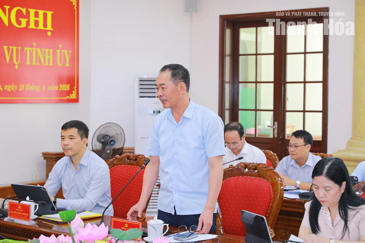 Thanh Hóa đưa việc thực hiện các nghị quyết chiến lược của Bộ Chính trị lên hệ thống IOC