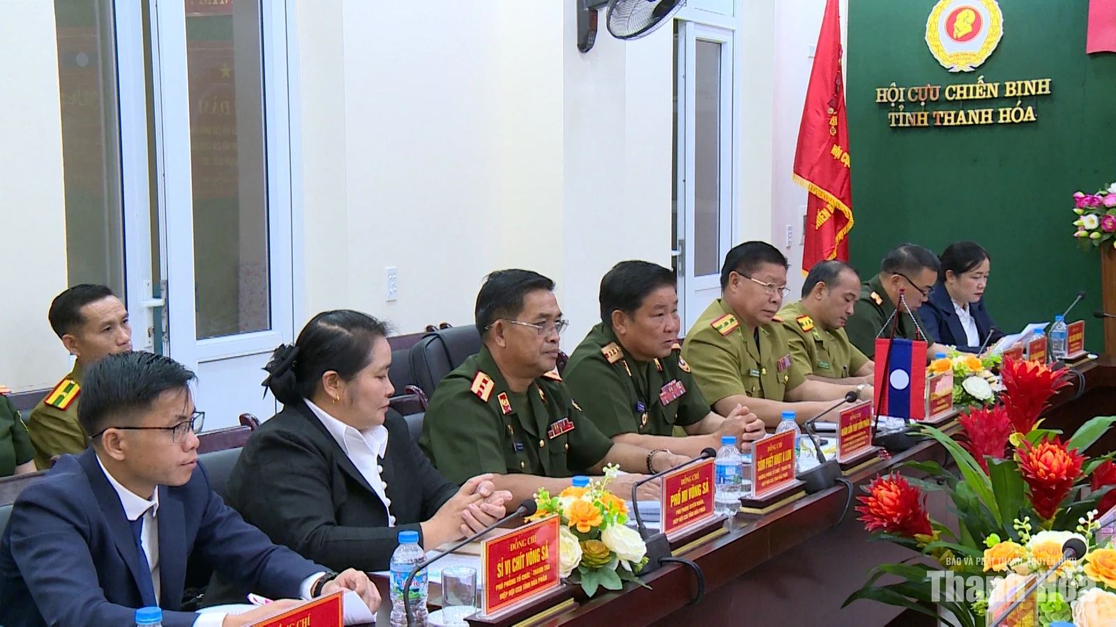 Hội Cựu chiến binh tỉnh Thanh Hóa và Hiệp hội Cựu chiến binh tỉnh Hủa Phăn tăng cường hợp tác, thắt chặt tình đoàn kết
