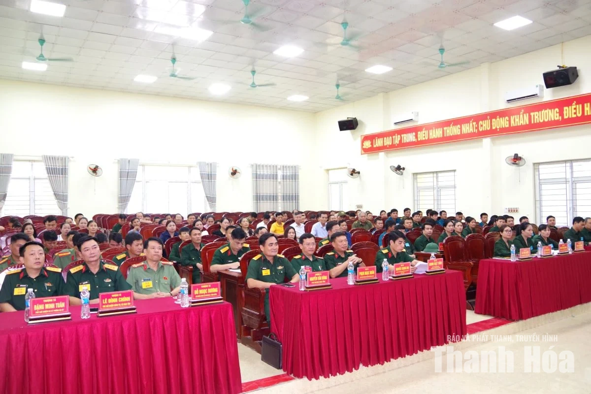 Khai mạc diễn tập chiến đấu phòng thủ xã Hợp Tiến