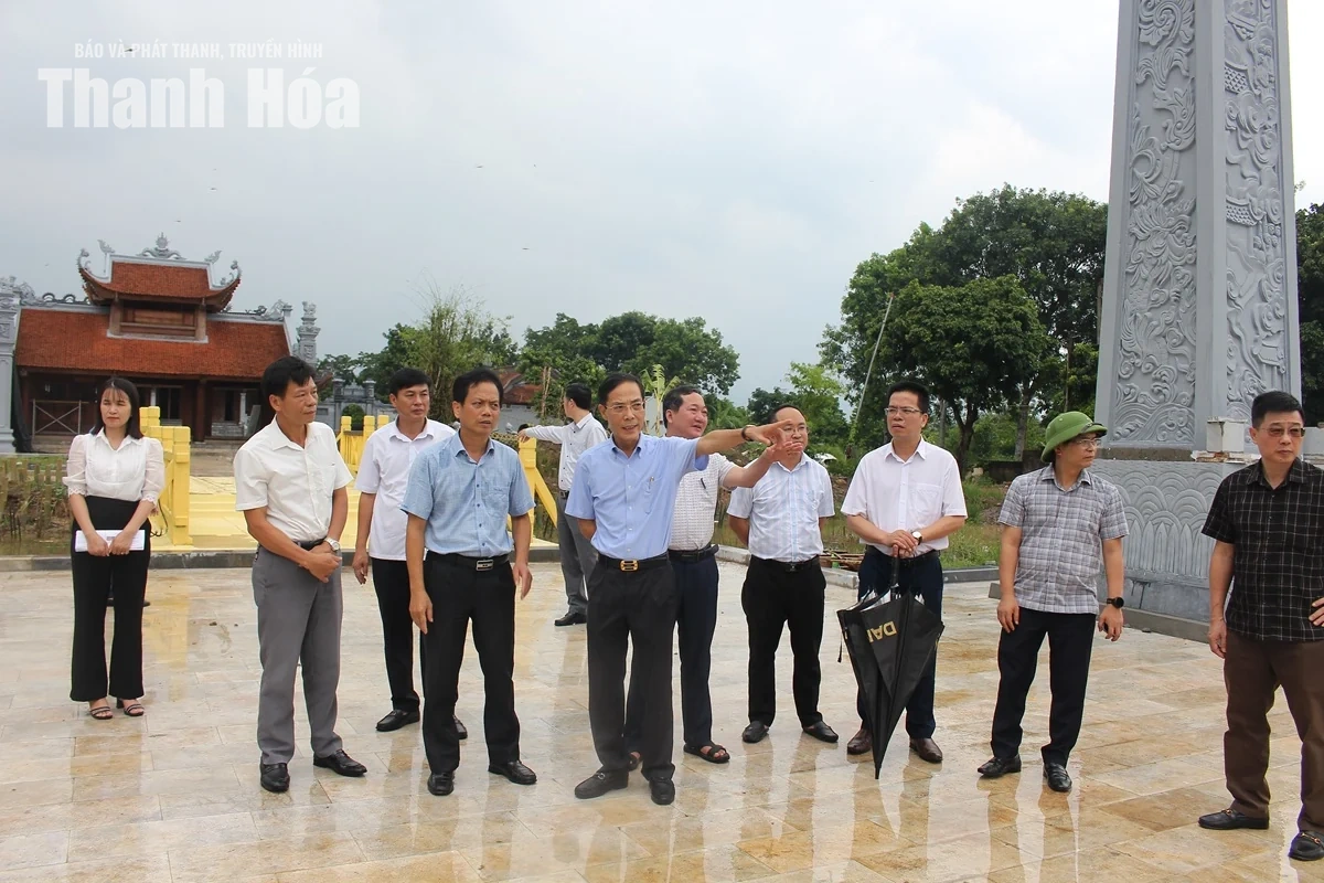 Đảm bảo các điều kiện tổ chức Lễ kỷ niệm 140 năm Khởi nghĩa Ba Đình