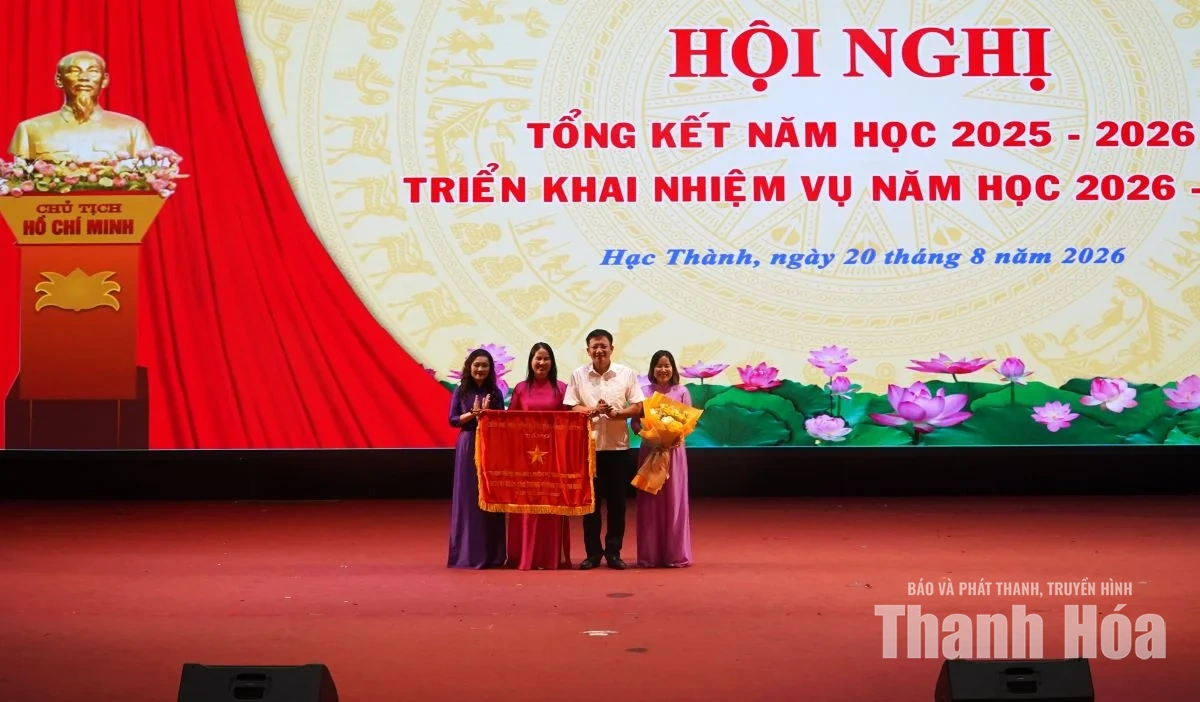 Chất lượng giáo dục của phường Hạc Thành dẫn đầu toàn tỉnh