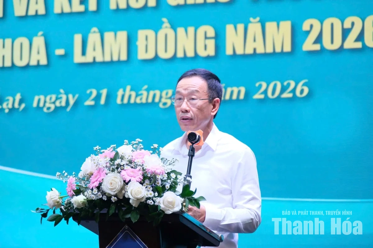 Thúc đẩy hợp tác, mở rộng không gian phát triển doanh nghiệp giữa Thanh Hóa và Lâm Đồng