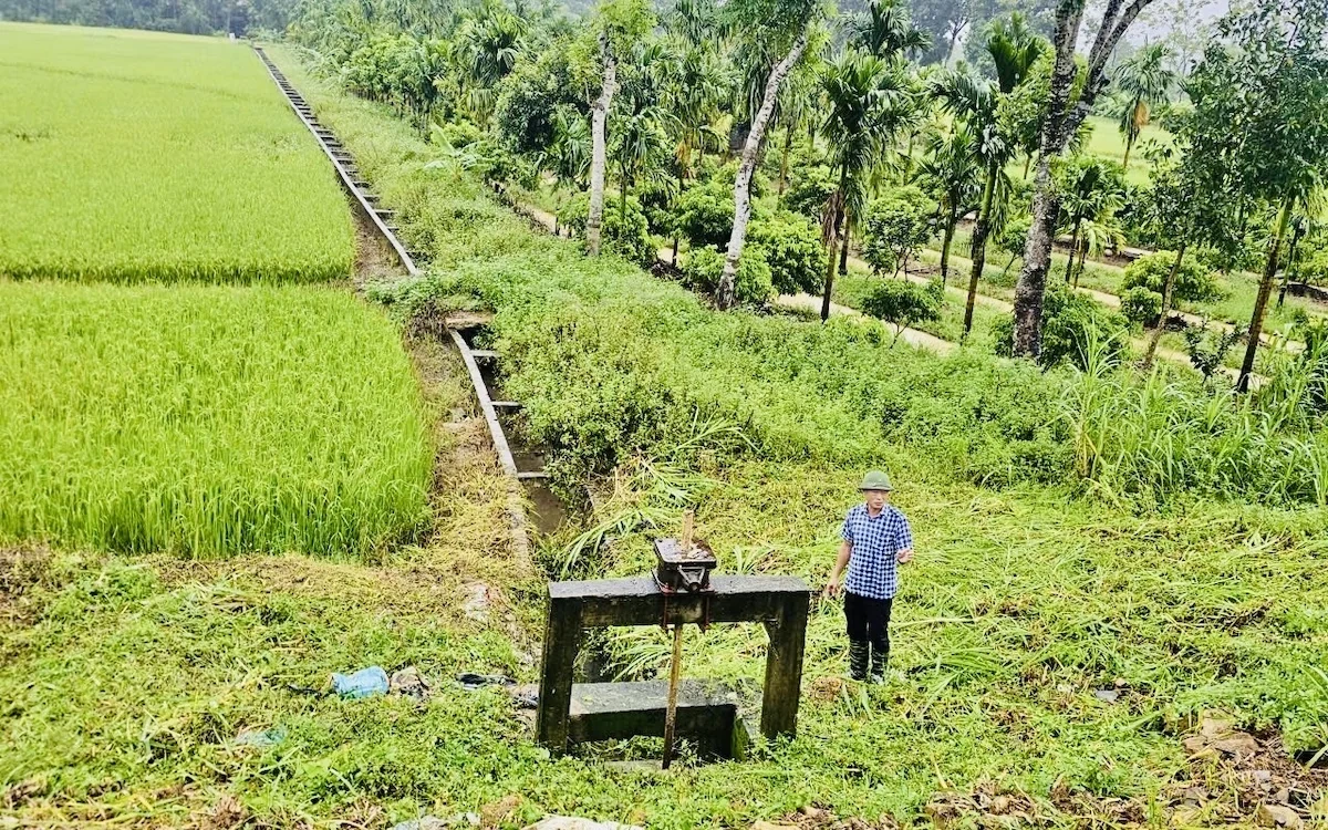 Xã Tây Đô chủ động ứng phó với mưa lũ