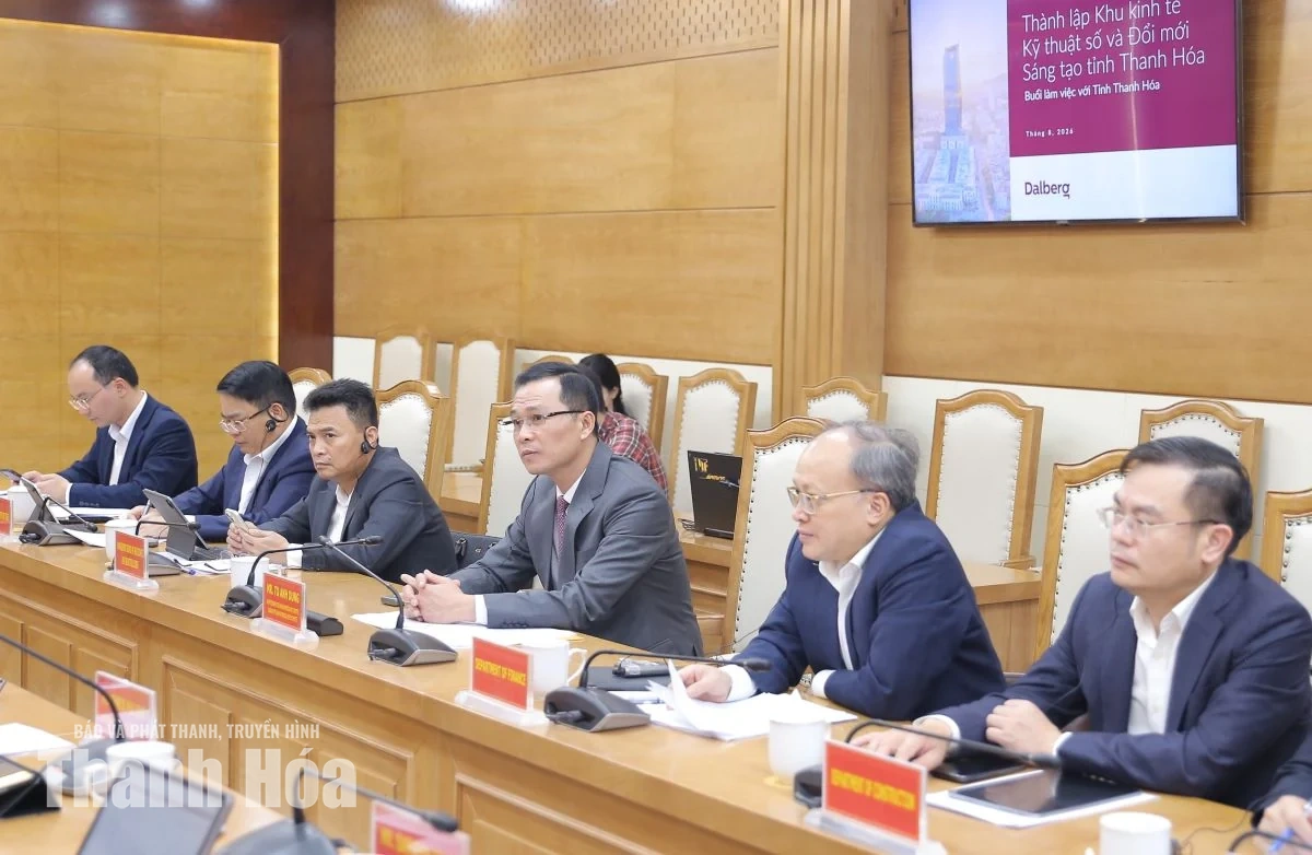 Chủ tịch UBND tỉnh Tô Anh Dũng tiếp và làm việc với Hội đồng Kinh doanh Hoa Kỳ - ASEAN