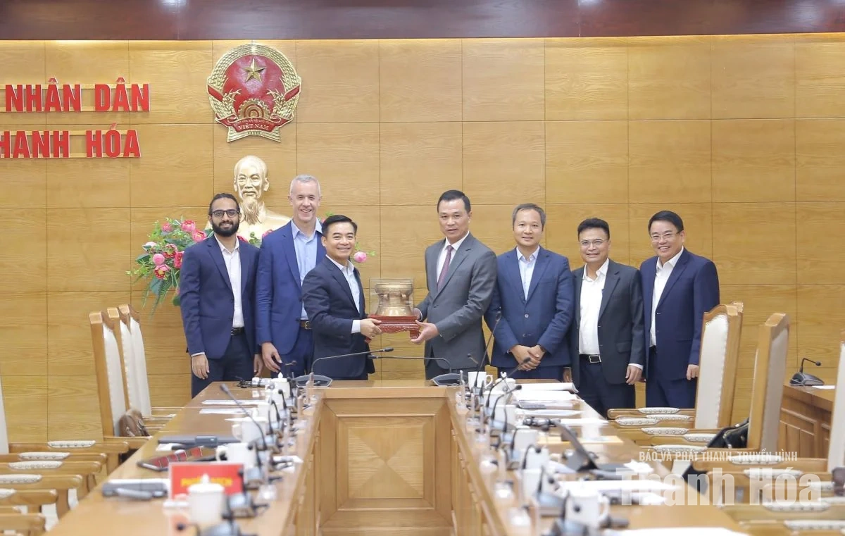 Chủ tịch UBND tỉnh Tô Anh Dũng tiếp và làm việc với Hội đồng Kinh doanh Hoa Kỳ - ASEAN
