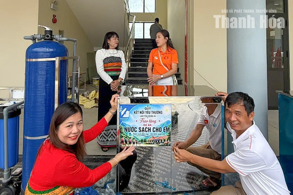 Công trình trường nội trú nơi xã biên giới Tam Thanh đã cơ bản hoàn tất, sẵn sàng đón học sinh 