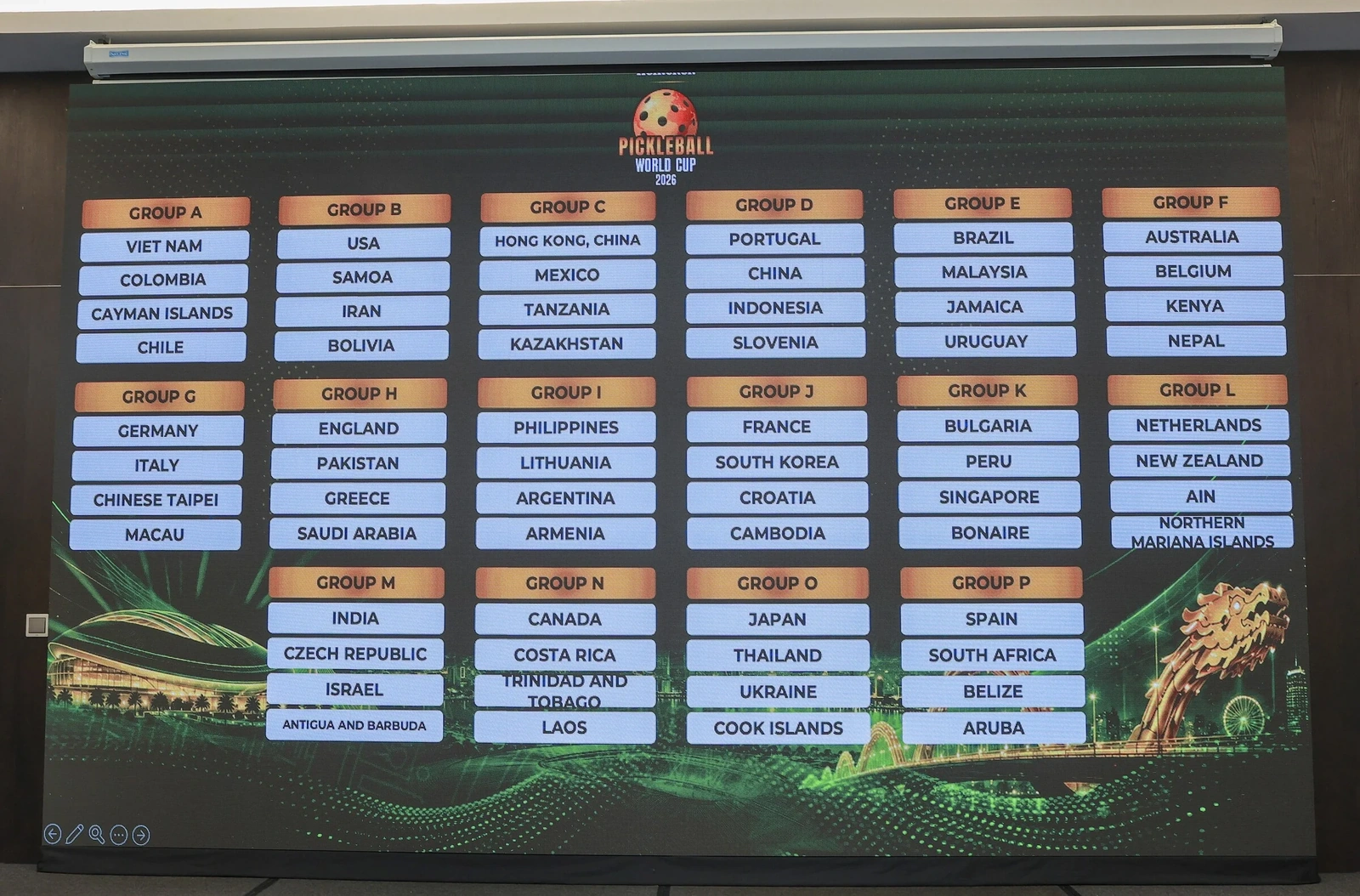 5.000 vận động viên tham gia giải Heineken Pickleball World Cup