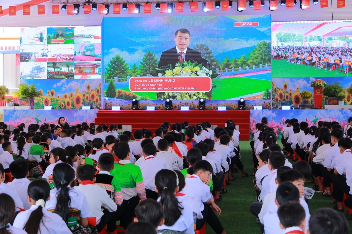 Khai giảng năm học 2026-2027 và khánh thành Trường Phổ thông Nội trú TH&THCS Sơn Thủy