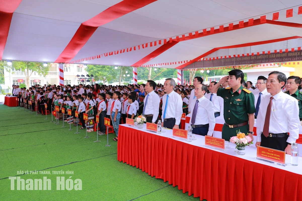 Khai giảng năm học 2026-2027 và khánh thành Trường Phổ thông Nội trú TH&THCS Sơn Thủy