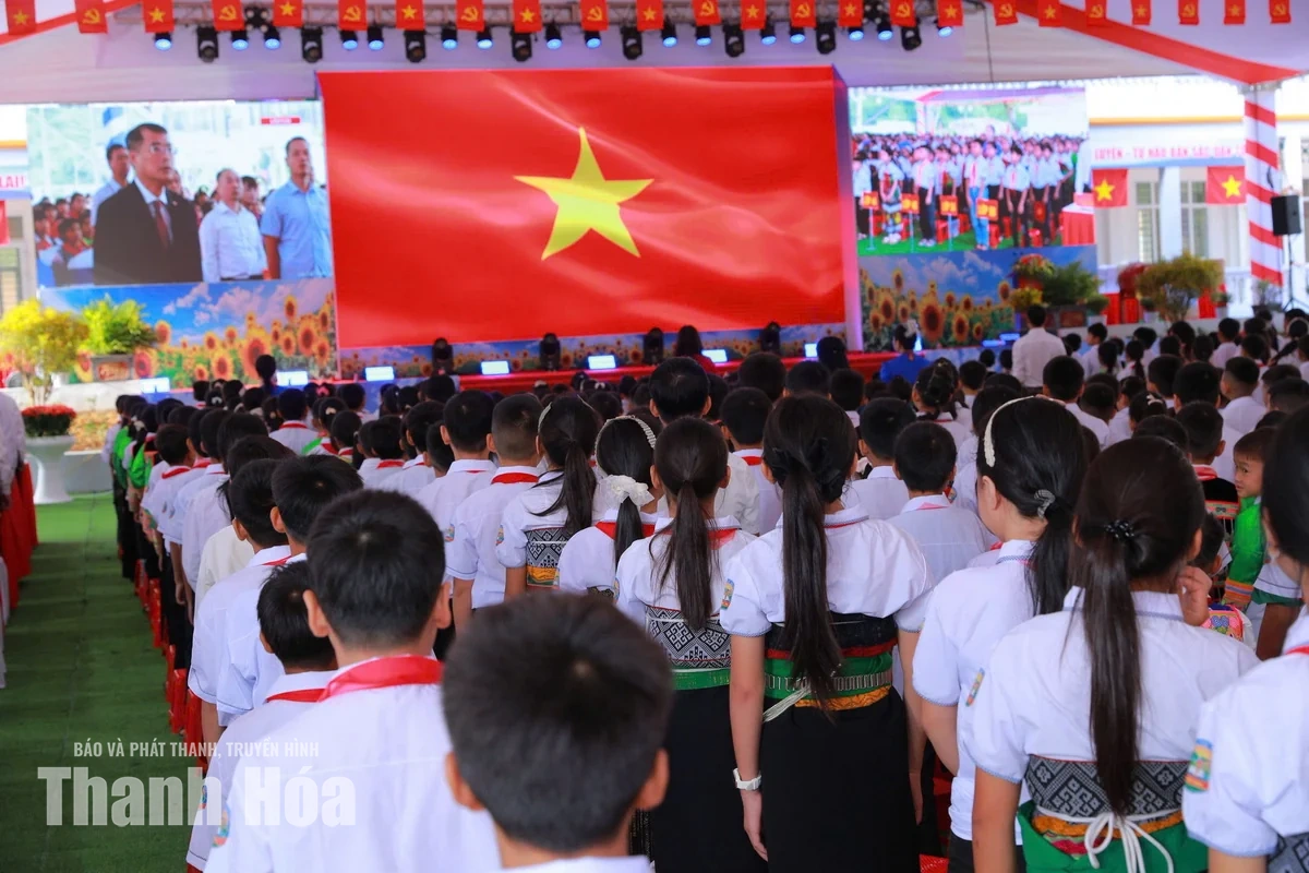 Khai giảng năm học 2026-2027 và khánh thành Trường Phổ thông Nội trú TH&THCS Sơn Thủy