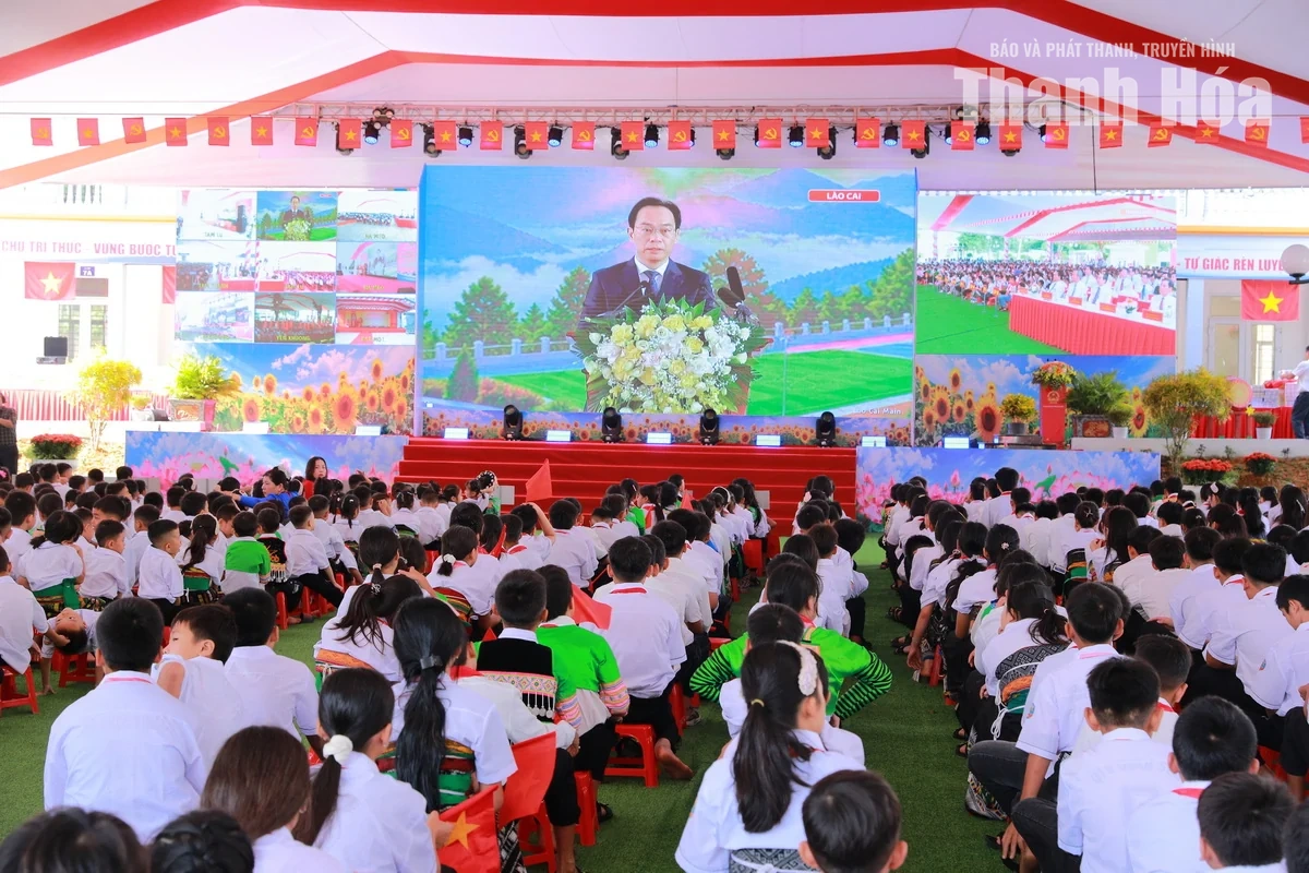 Khai giảng năm học 2026-2027 và khánh thành Trường Phổ thông Nội trú TH&THCS Sơn Thủy