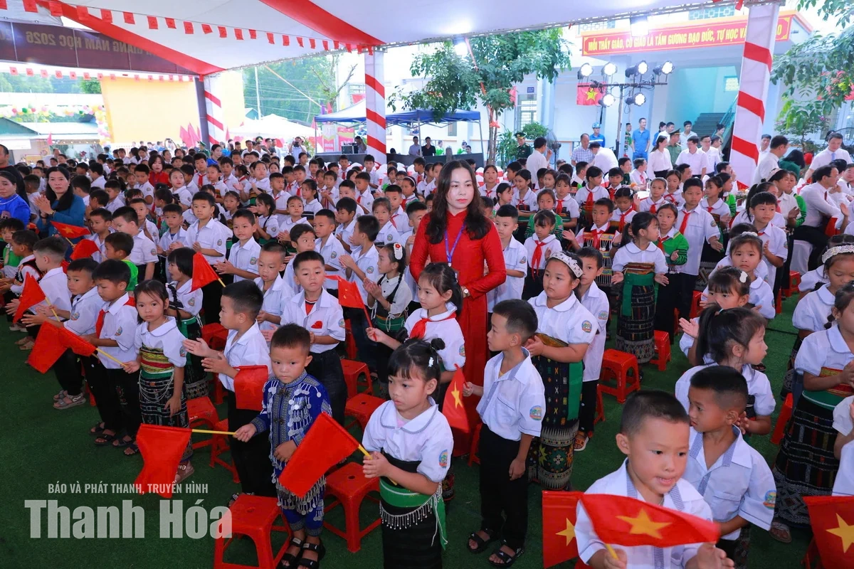 Khai giảng năm học 2026-2027 và khánh thành Trường Phổ thông Nội trú TH&THCS Sơn Thủy