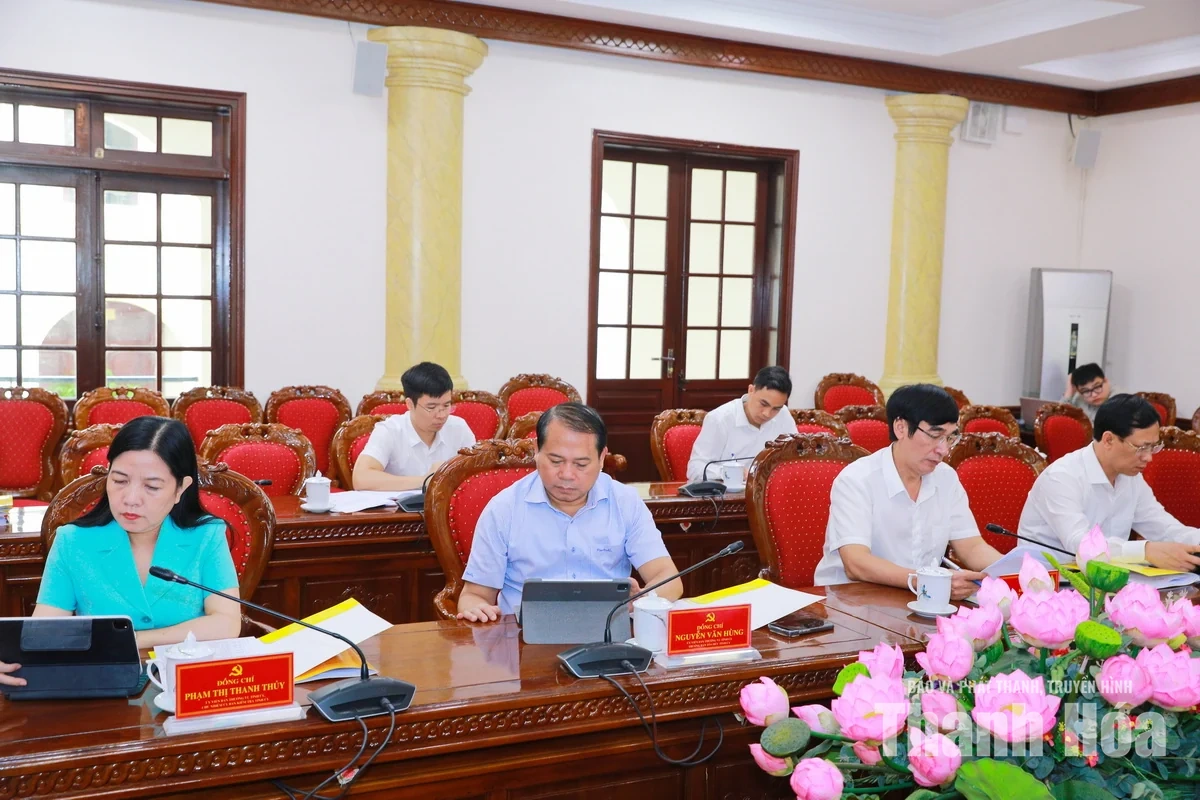 Thống nhất nội dung, chương trình Kỳ họp thứ 6, HĐND tỉnh khóa XIX