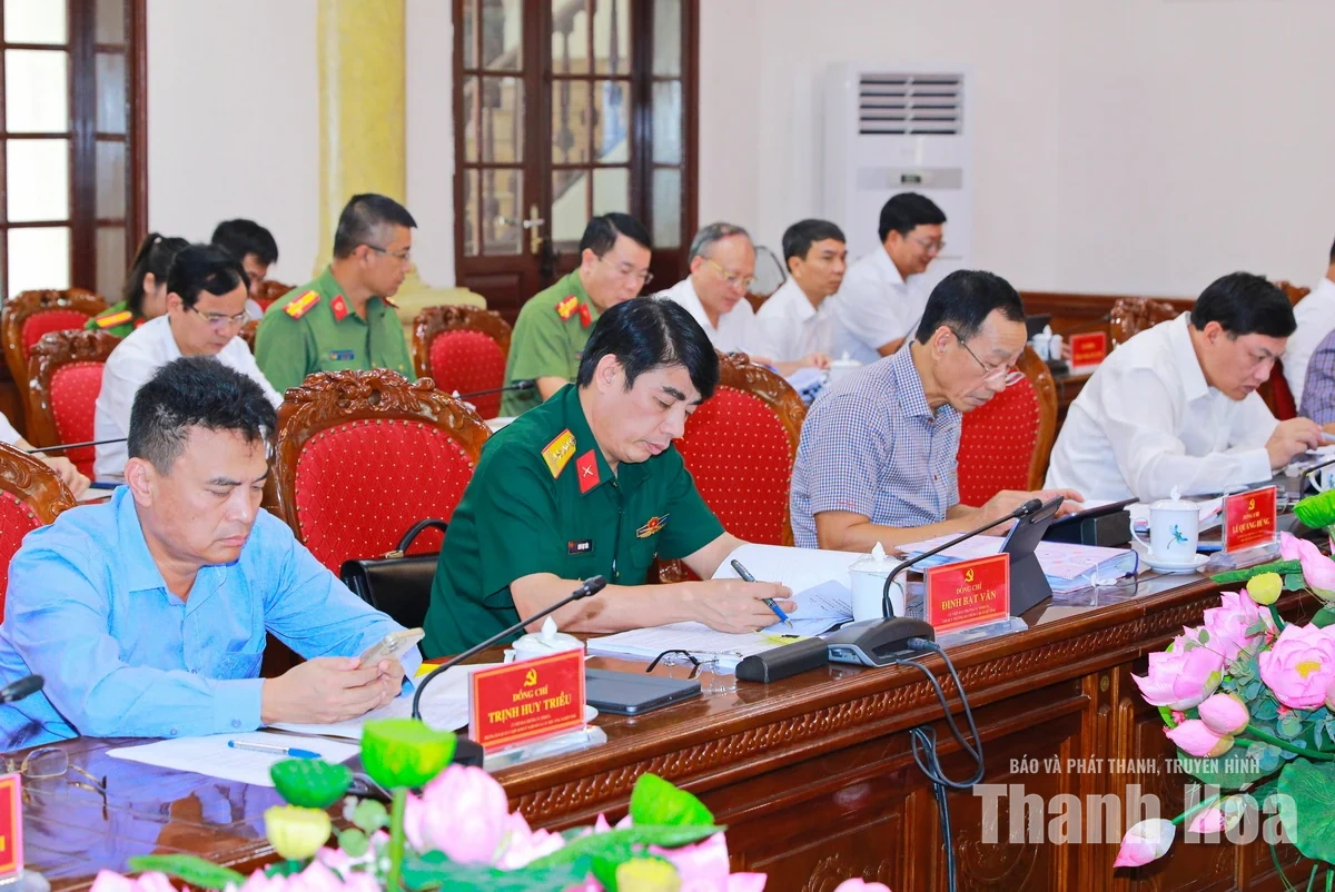 Thống nhất nội dung, chương trình Kỳ họp thứ 6, HĐND tỉnh khóa XIX