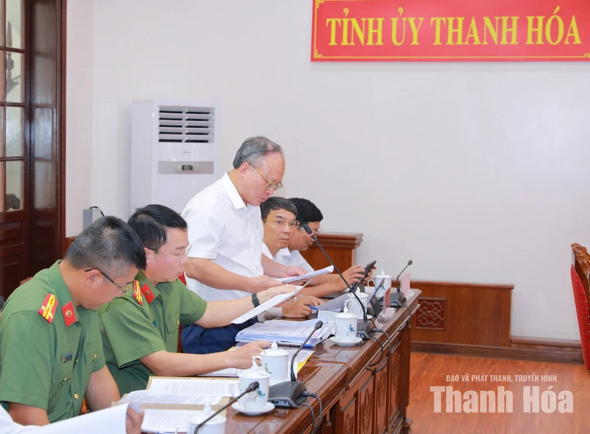 Thống nhất nội dung, chương trình Kỳ họp thứ 6, HĐND tỉnh khóa XIX