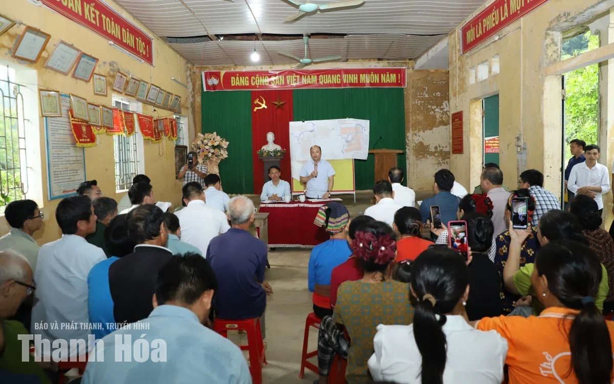Đẩy nhanh tiến độ triển khai hợp phần Dự án hồ chứa nước Bản Mồng