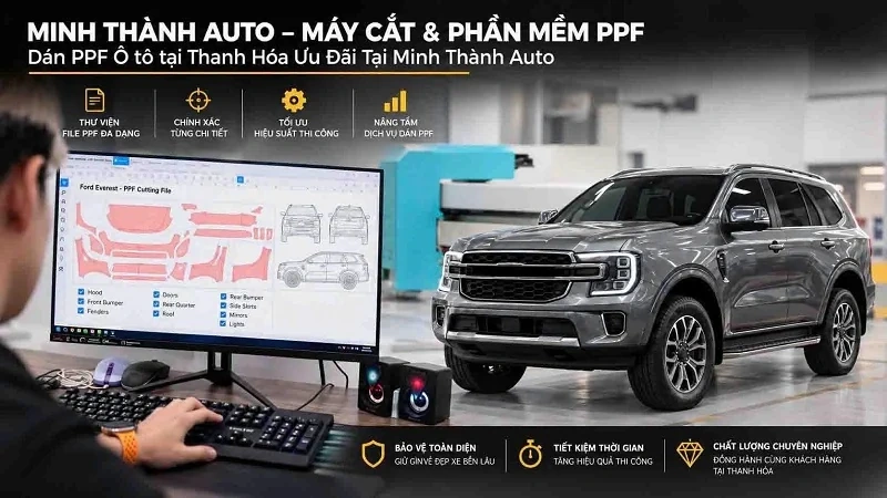 Minh Thành Auto: Địa chỉ dán PPF uy tín tại Thanh Hóa