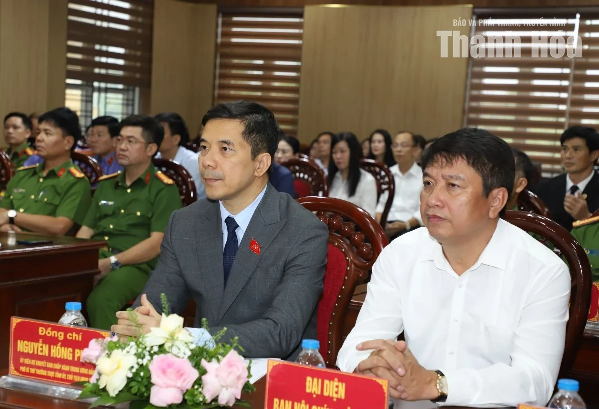 Công bố Quyết định bổ nhiệm Phó Chánh án Tòa án Nhân dân tỉnh Thanh Hóa