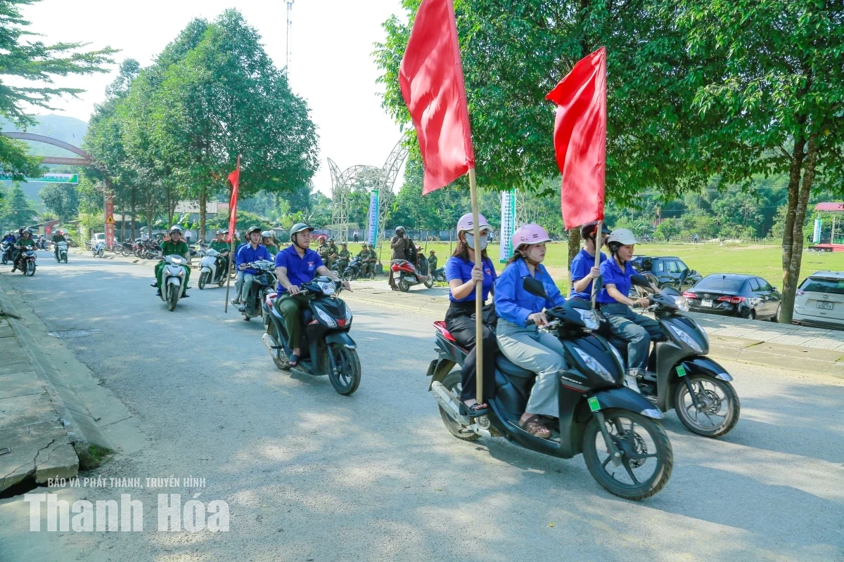 Xã Đồng Lương hưởng ứng “Chiến dịch làm cho thế giới sạch hơn”